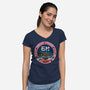Ishimura Crew-womens v-neck tee-DrMonekers