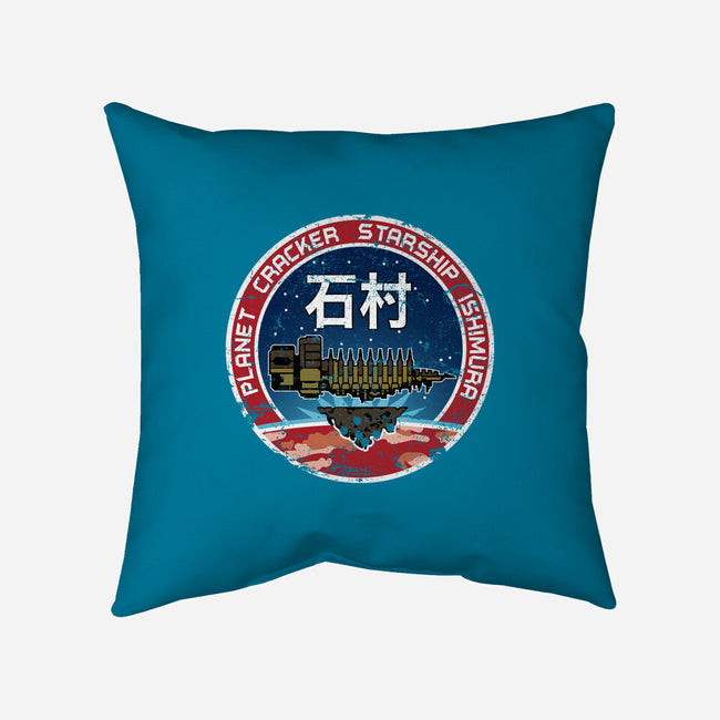 Ishimura Crew-none removable cover w insert throw pillow-DrMonekers