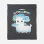 Always In The Clouds-none fleece blanket-IKILO