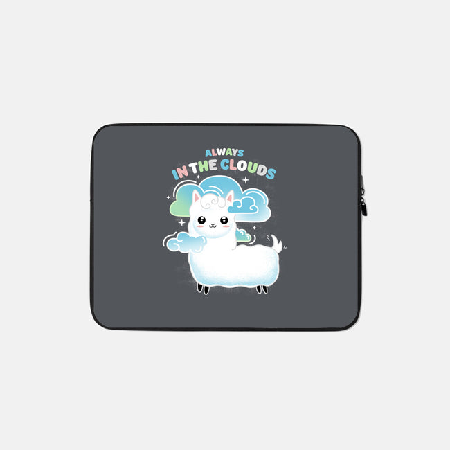 Always In The Clouds-none zippered laptop sleeve-IKILO