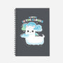 Always In The Clouds-none dot grid notebook-IKILO