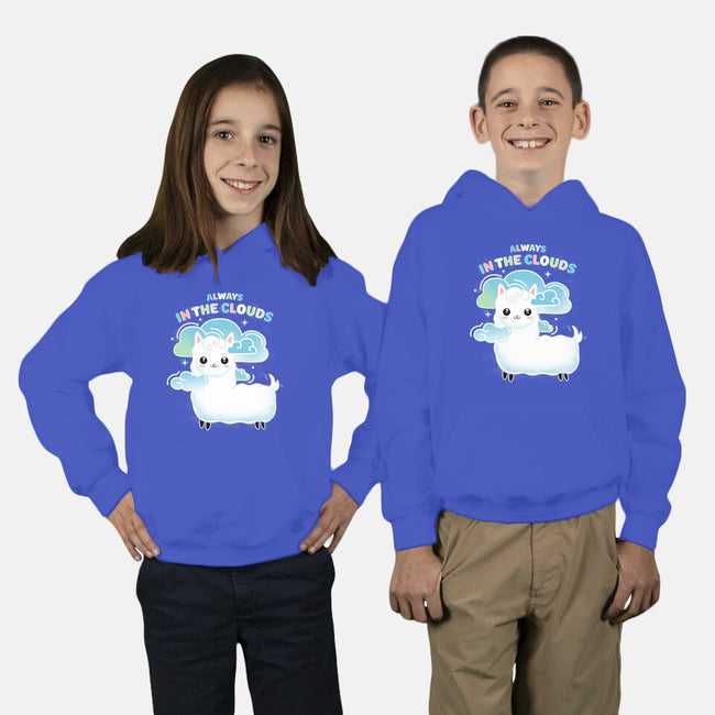 Always In The Clouds-youth pullover sweatshirt-IKILO