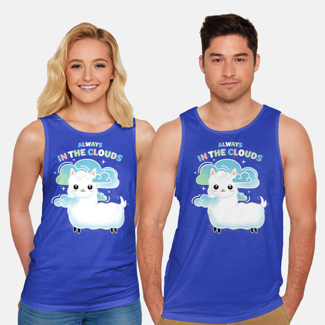 Always In The Clouds-unisex basic tank-IKILO