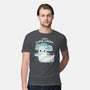 Always In The Clouds-mens premium tee-IKILO