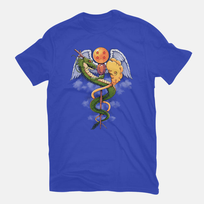 Dragon Caduceus-mens heavyweight tee-Vallina84