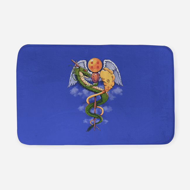 Dragon Caduceus-none memory foam bath mat-Vallina84