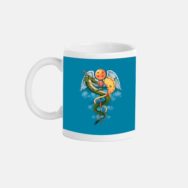 Dragon Caduceus-none mug drinkware-Vallina84