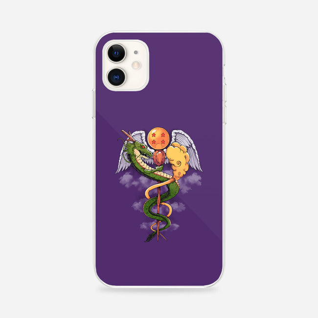 Dragon Caduceus-iphone snap phone case-Vallina84
