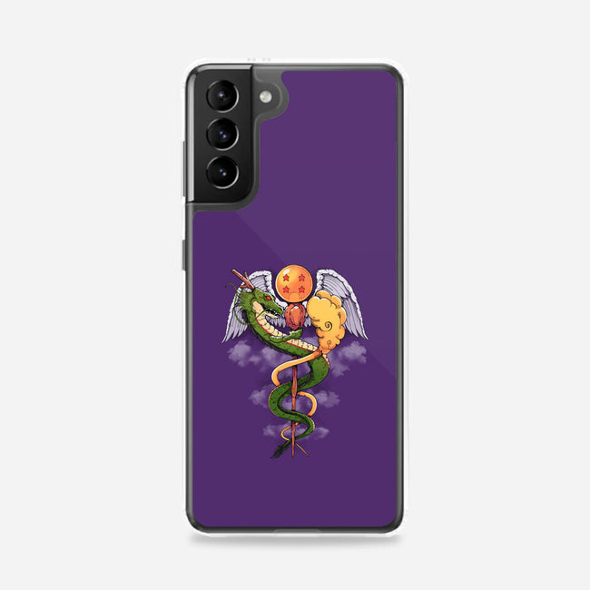 Dragon Caduceus-samsung snap phone case-Vallina84