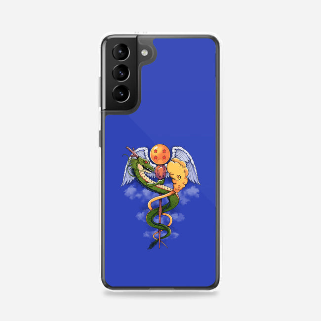 Dragon Caduceus-samsung snap phone case-Vallina84