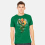 Dragon Caduceus-mens heavyweight tee-Vallina84