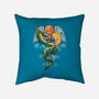 Dragon Caduceus-none removable cover w insert throw pillow-Vallina84