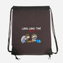 Music With Strawberries-none drawstring bag-MarianoSan