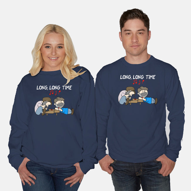 Music With Strawberries-unisex crew neck sweatshirt-MarianoSan