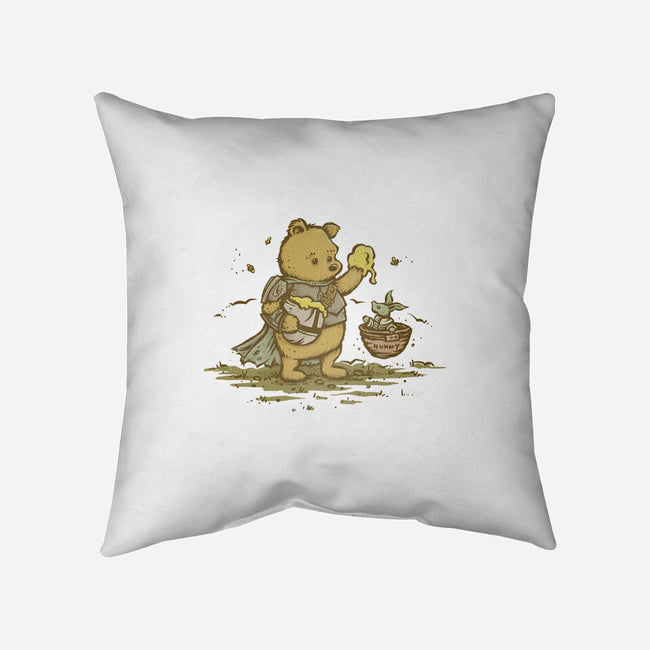 Honey Is The Way-none removable cover w insert throw pillow-kg07