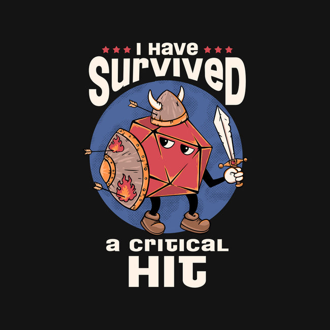 Critical Hit Survivor-unisex kitchen apron-marsdkart