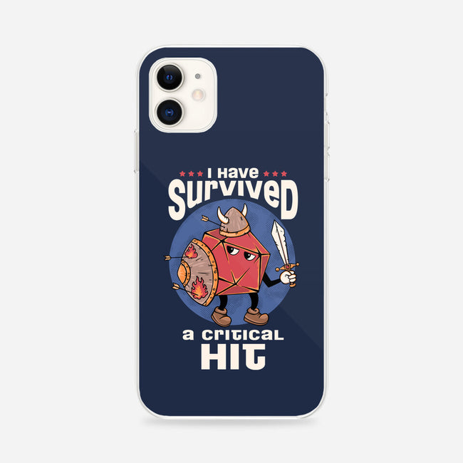 Critical Hit Survivor-iphone snap phone case-marsdkart