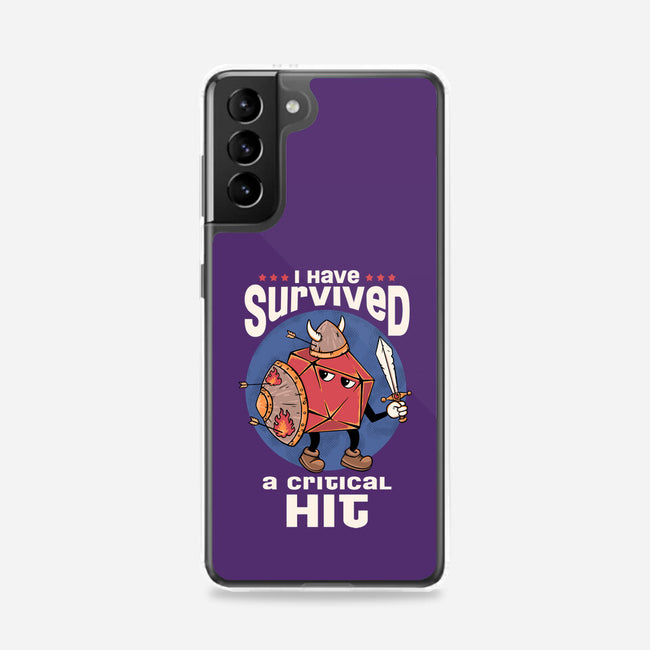 Critical Hit Survivor-samsung snap phone case-marsdkart
