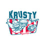 Krusty Burger-womens racerback tank-se7te