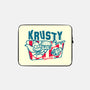 Krusty Burger-none zippered laptop sleeve-se7te