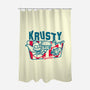 Krusty Burger-none polyester shower curtain-se7te