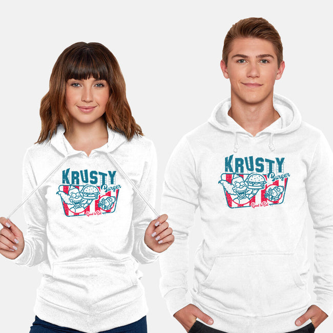 Krusty Burger-unisex pullover sweatshirt-se7te