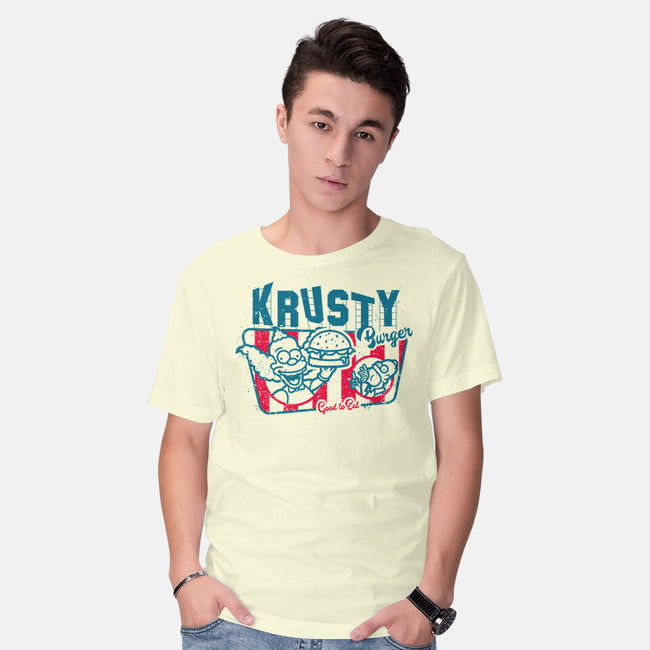 Krusty Burger-mens basic tee-se7te