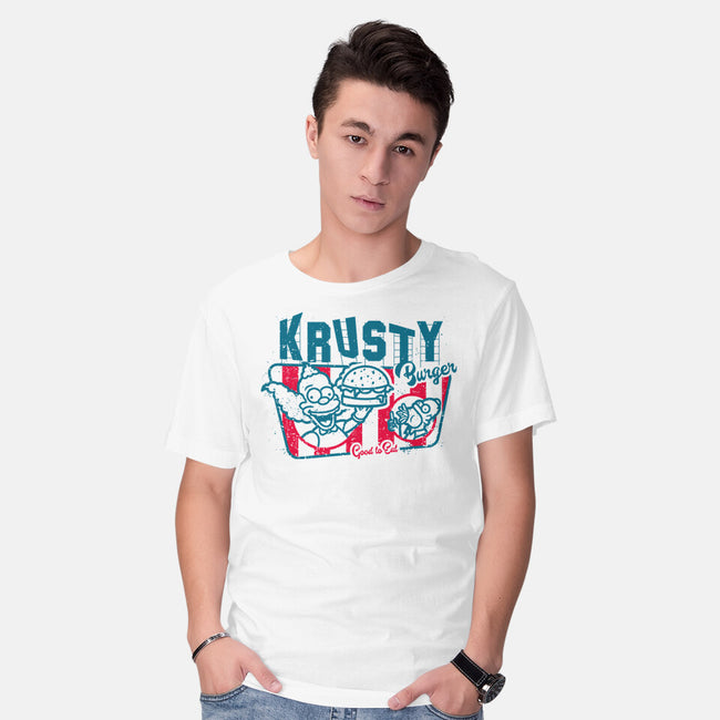 Krusty Burger-mens basic tee-se7te