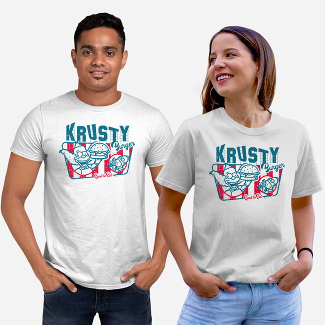 Krusty Burger-unisex basic tee-se7te