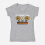 It's Spring Time-womens v-neck tee-krisren28