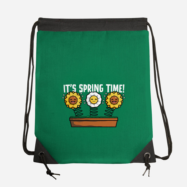 It's Spring Time-none drawstring bag-krisren28