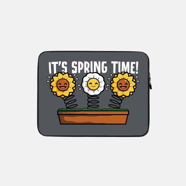 It's Spring Time-none zippered laptop sleeve-krisren28