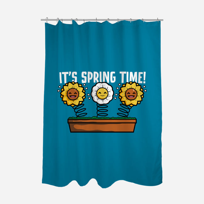 It's Spring Time-none polyester shower curtain-krisren28