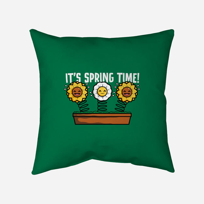 It's Spring Time-none removable cover w insert throw pillow-krisren28