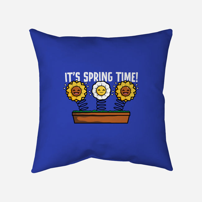 It's Spring Time-none removable cover w insert throw pillow-krisren28