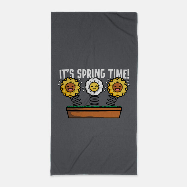 It's Spring Time-none beach towel-krisren28