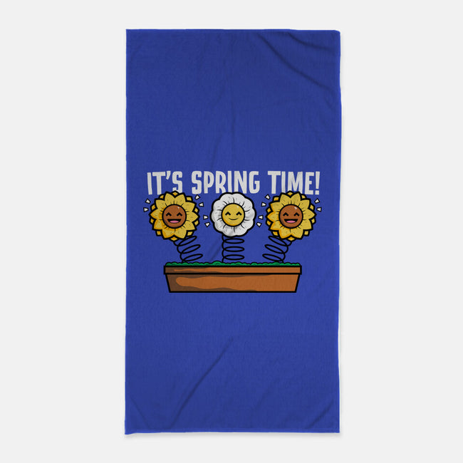 It's Spring Time-none beach towel-krisren28