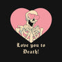 Love You To Death-none beach towel-vp021