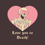 Love You To Death-none memory foam bath mat-vp021