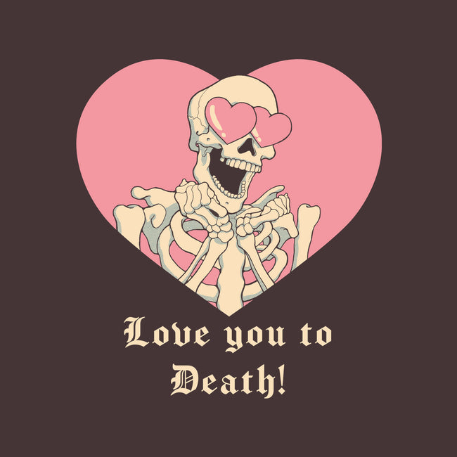 Love You To Death-none zippered laptop sleeve-vp021