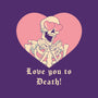 Love You To Death-womens racerback tank-vp021