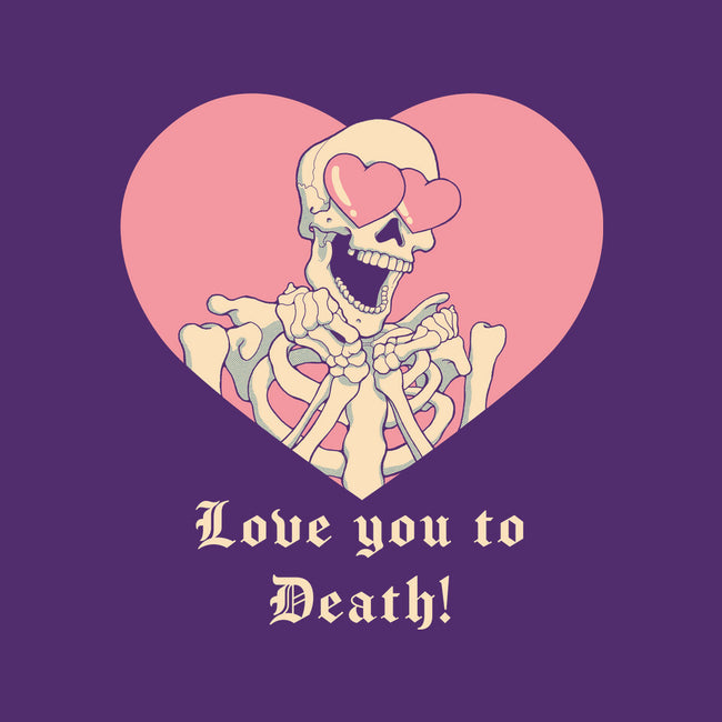 Love You To Death-none polyester shower curtain-vp021