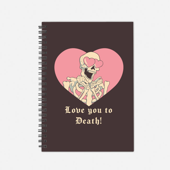 Love You To Death-none dot grid notebook-vp021
