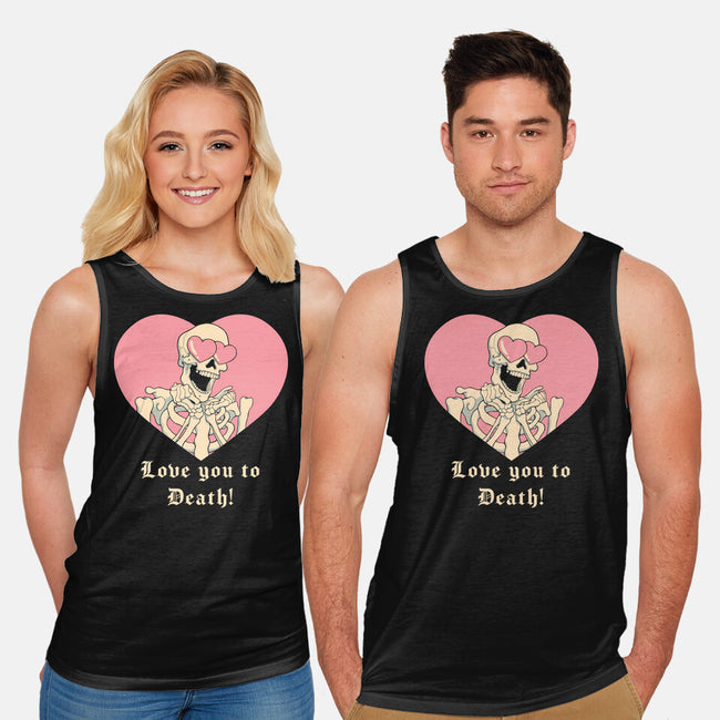 Love You To Death-unisex basic tank-vp021