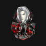 The Man In The Black Cape-none removable cover w insert throw pillow-hypertwenty