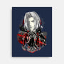 The Man In The Black Cape-none stretched canvas-hypertwenty