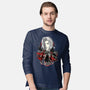 The Man In The Black Cape-mens long sleeved tee-hypertwenty