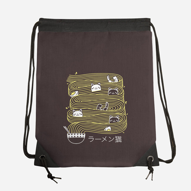 Ramen Lines Minimalist-none drawstring bag-tobefonseca