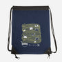 Ramen Lines Minimalist-none drawstring bag-tobefonseca