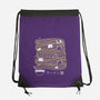 Ramen Lines Minimalist-none drawstring bag-tobefonseca